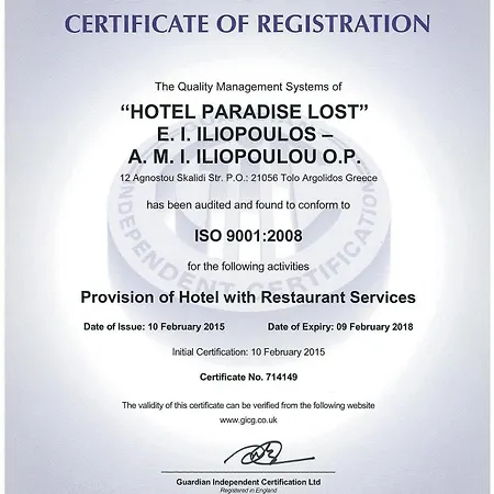 Apart Otel Paradise Lost